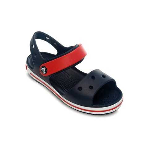 CROCBAND SANDAL MARINO-ROJO