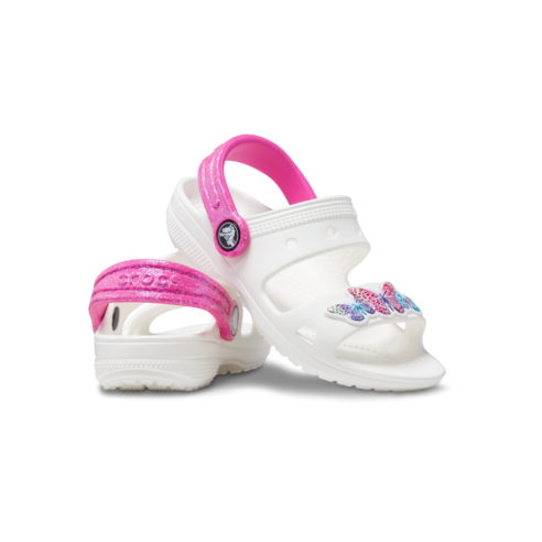 CLASSIC SANDAL BUTTERFLY BLANCO-MULTICOLOR