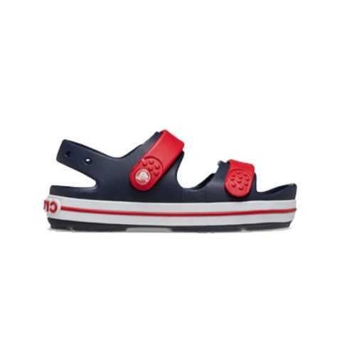 CROCBAND CRUISER SANDAL MARINO-ROJO