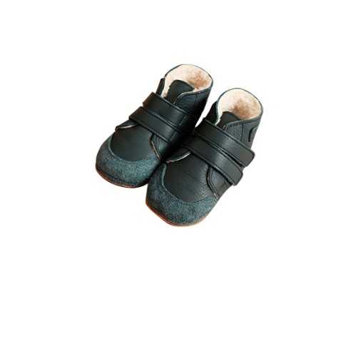 BOTA BABY DOBLE VELCRO FORRADA