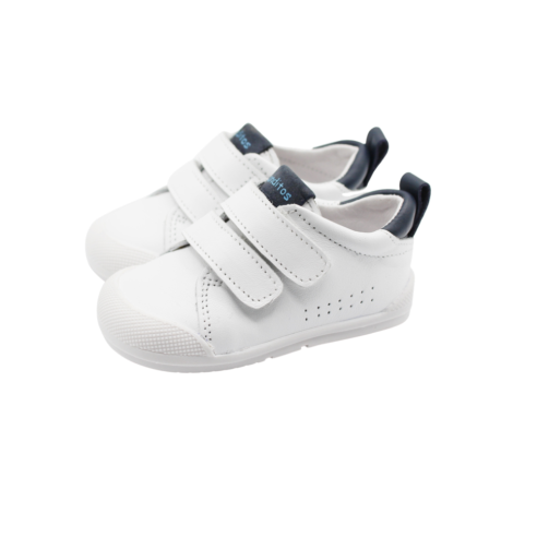 DEPORTIVA VELCROS ROMA BLANCO-MARINO