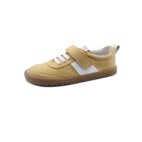 SNEAKER ELASTICOVELCRO IGOR OCRE-BLANCO