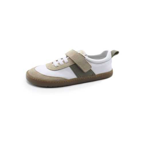 SNEAKER ELASTICOVELCRO IGOR BLANCO-BEIGE-VERDE