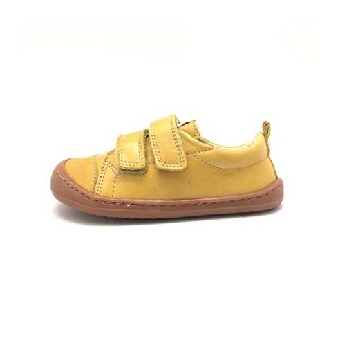 SNEAKER VELCROS BAREFOOT OCRE