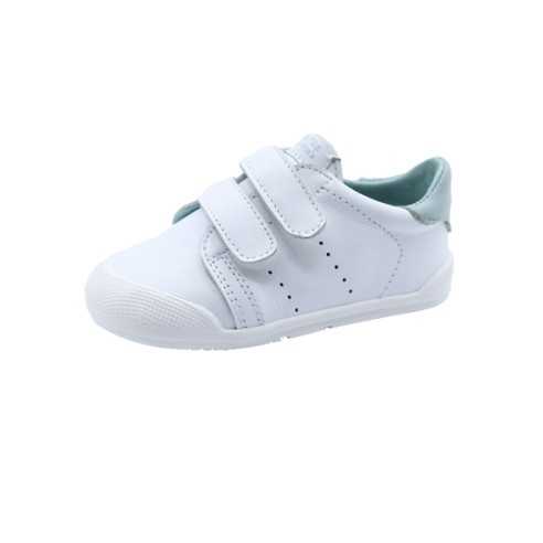 PARIS DEPORTIVA VELCROS BLANCO-CELESTE