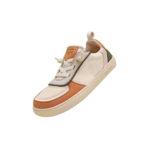 NUUK SNEAKER ELASTICO BEIGE-NARANJA