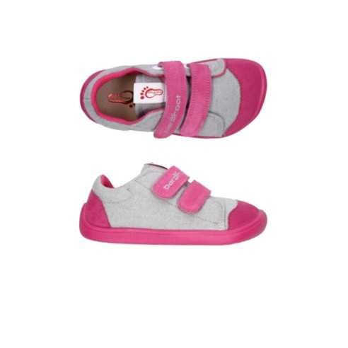 SNEAKER ELF DENVER NATURAL GRIS-ROSA