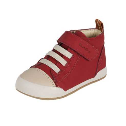 BOSTON BOTA ELASTICOVELCRO ROJO