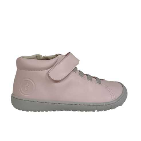 15231 BOTA ONMICRO ELASTICOVELCRO GRIS-ROSA