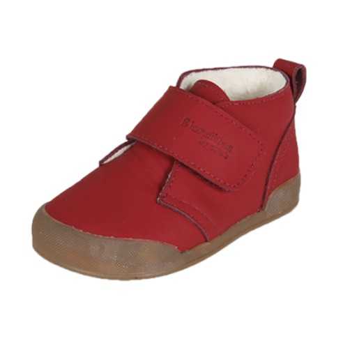 SIDNEY BOTA VELCRO FORRADA ROJO