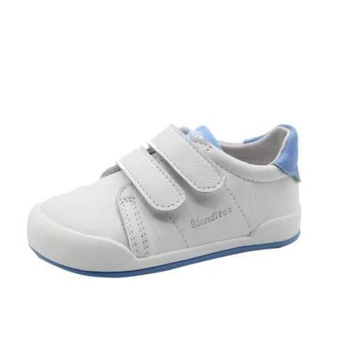 LONDRES DEPORTIVA VELCROS BLANCO-AZUL