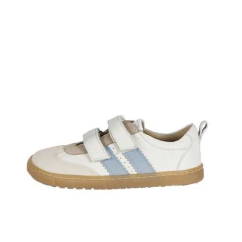 MAREA SNEAKER VELCROS BEIGE-AZUL