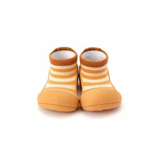 ATTIPAS BAMBOU STRIPE OCRE