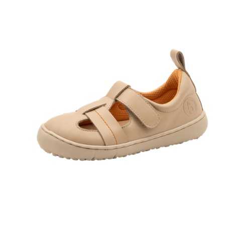 CANGREJERA VELCRO SAVANA BEIGE-NARANJA